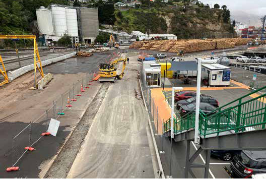Lyttelton Port Company Pavement Maintenance Contract - HEB Construction