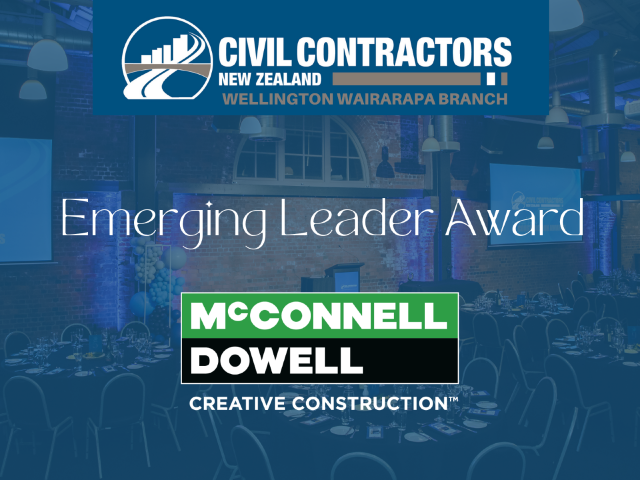 People Category A MᶜConnell Dowell Emerging Leader Award