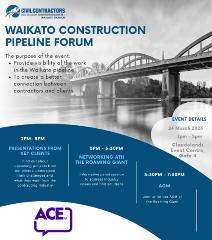Waikato Construction Pipeline Forum 