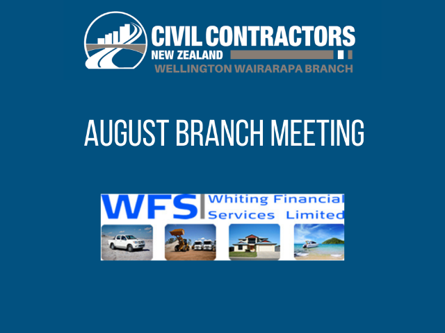 CCNZ Wellington/Wairarapa Branch August Meeting 2023 – 29 August 2023