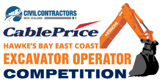 Hawkes Bay East Coast Branch Regional Excavator Operator Competition Saturday 7th October