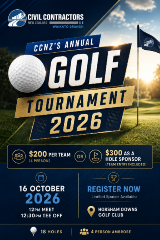 CCNZ Waikato Golf Tournament- 16 October 2026