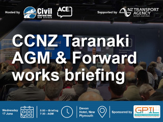 Taranaki AGM and Forward Works Briefing - 17 June, 2026 - MEMBERS ONLY