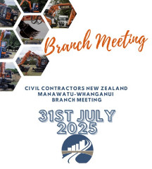  Manawatū-Whanganui Branch Meeting – Thursday 31st July 2025