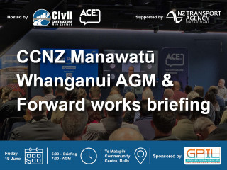  Manawatū-Whanganui AGM and Forward Works Briefing - 19 June, 2026 - MEMBERS ONLY