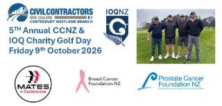 5th Annual CCNZ Canterbury Westland & IOQ Charity Golf Day - Friday 9th October 2026
