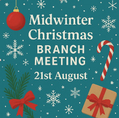 Taranaki CCNZ Mid-Winter Christmas / Branch meeting