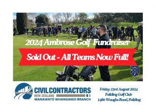 ** SOLD OUT ** 2024 Ambrose Golf Fundraiser - CCNZ Manawatu-Whanganui 