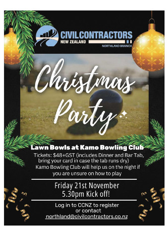 CCNZ Northland Branch Meeting and Christmas Party 21st November