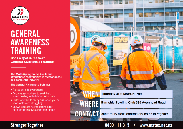 Mates in Construction - General Awareness Training