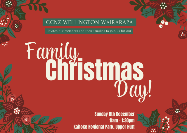 Wellington Wairarapa Branch Family Christmas Party - Sunday, 8th December 2024