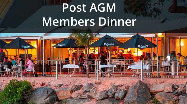 MEMBERS DINNER Friday 19th May 2023 - To be held directly after the AGM has concluded